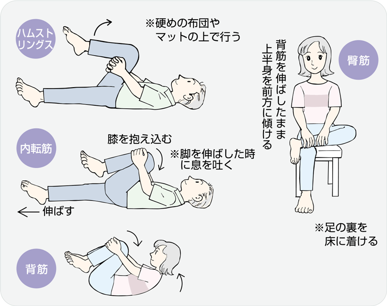 ストレッチの方法